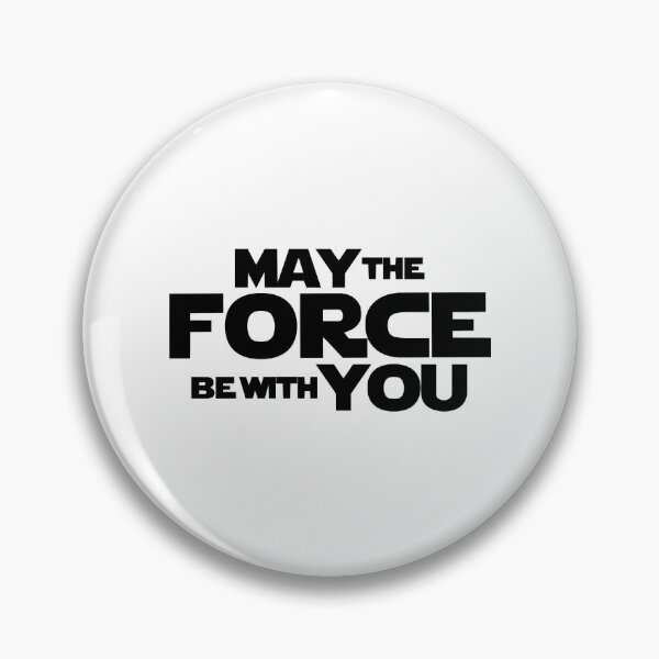 Item preview, MAY THE FORCE BE WITH YOU GRAPHICS Sticker designed and sold by AniliLuis.