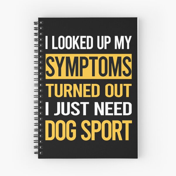 Item preview, Funny My Symptoms Dog Sport designed and sold by kerry8d7dlaurie.