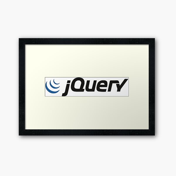 jQuery Framed Art Print