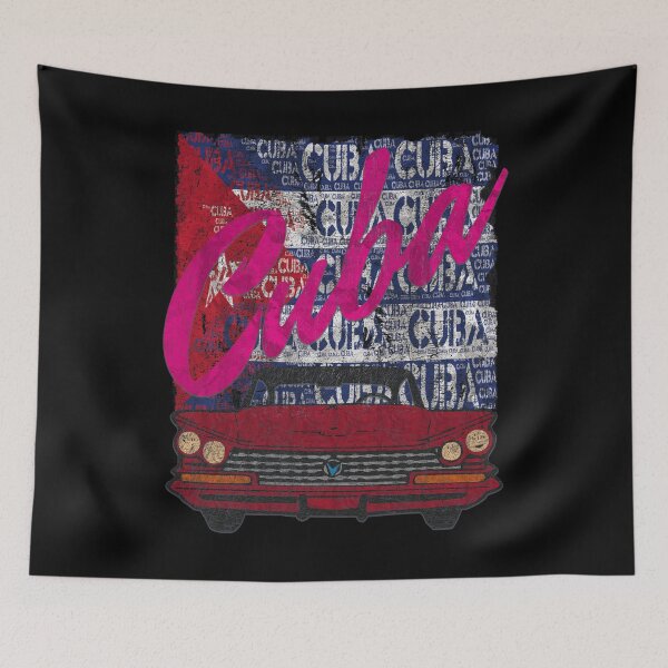 Item preview, Cuba Flag Cuba Classic Car designed and sold by Dubbra.