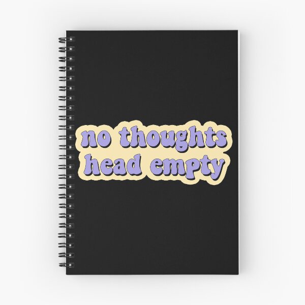 Item preview, no thoughts head empty Sticker designed and sold by AniliLuis.