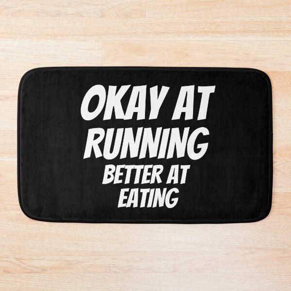 Item preview, Okey At Running Better At Eating - Funny Running V designed and sold by RunPower.