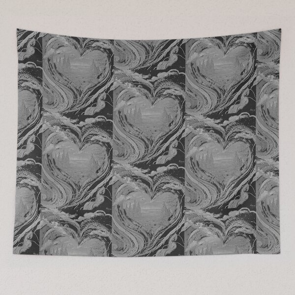 Item preview, Threads of the heart, edited oil painting, #25 designed and sold by MariDaniArt.