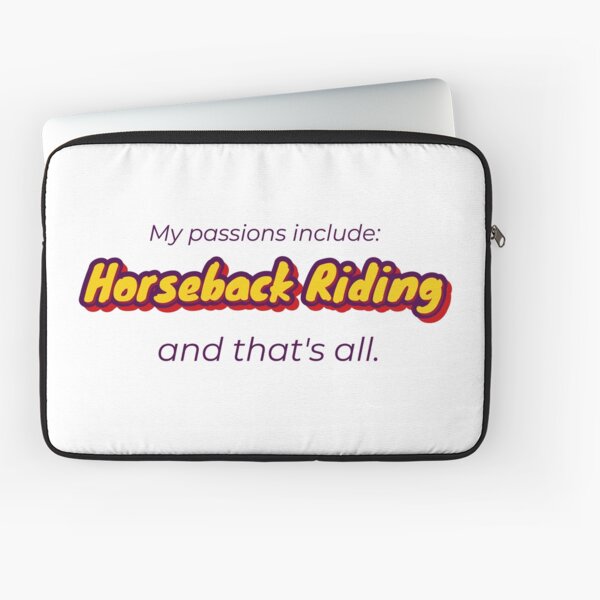 Aperçu de l'œuvre L'équitation est ma passion créée et vendue par cooldesignsalot.