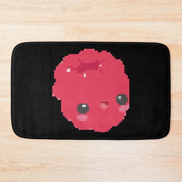 Item preview, Cute pixel art raspberry berry designed and sold by PrintsyGal.