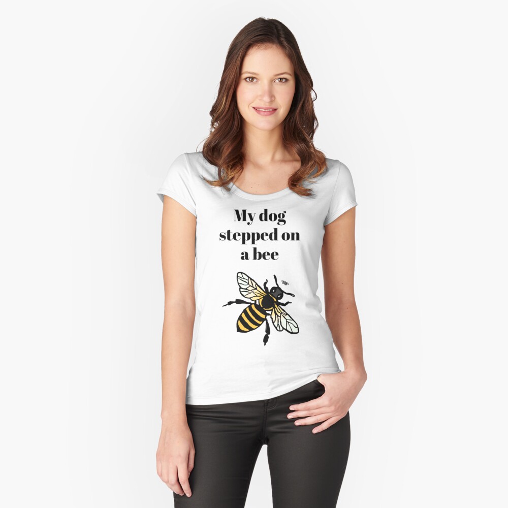 Amber Heard my dog stepped on a bee shirt, hoodie, sweater and v-neck  t-shirt