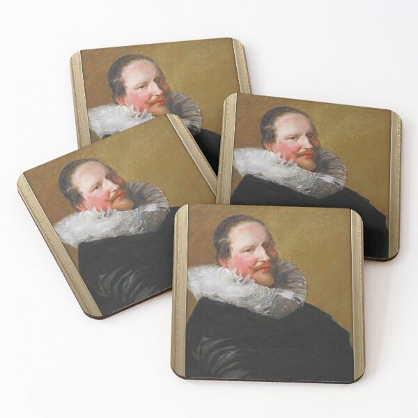 Item preview, Portrait of a gentleman in a ruff collar designed and sold by Vintage Designs +.