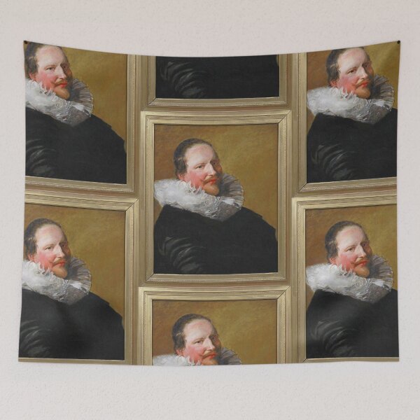 Item preview, Portrait of a gentleman in a ruff collar designed and sold by Vintage Designs +.