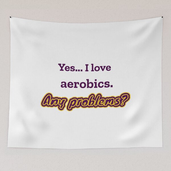 Item preview, I love Aerobics designed and sold by cooldesignsalot.