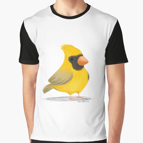 Aperçu de l'œuvre Oiseau cardinal jaune créée et vendue par julianamotzko.