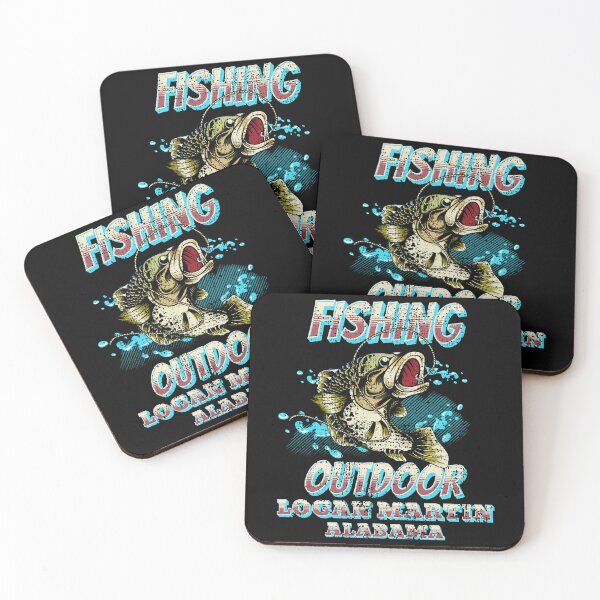 Item preview, Fishing Outdoor Sport Fisherman Logan Martin Alabama Vintage Edition designed and sold by CharJens.
