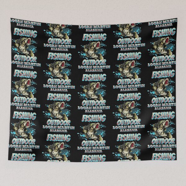 Item preview, Fishing Outdoor Sport Fisherman Logan Martin Alabama Vintage Edition designed and sold by CharJens.