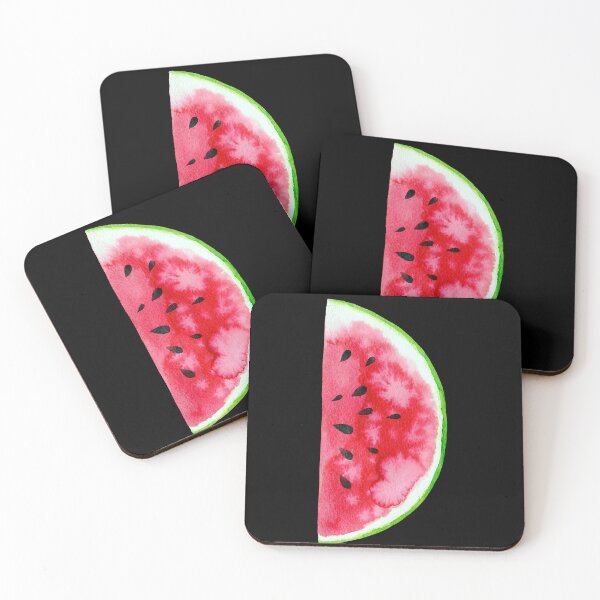 Artikelvorschau, Aquarell Wassermelonenscheiben Aufkleber entworfen und verkauft von AniliLuis.