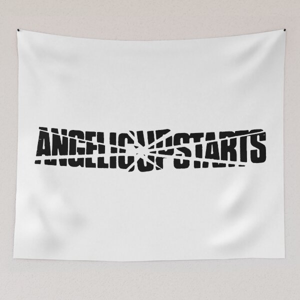 Item preview, Angelic Upstarts Black Logo designed and sold by lslnds.