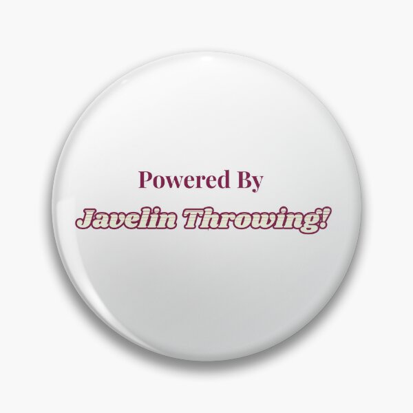 Item preview, Powered By Javelin Throwing designed and sold by cooldesignsalot.