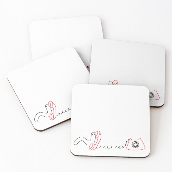 Item preview, Telephone worms (left) designed and sold by Fangirlsleep.