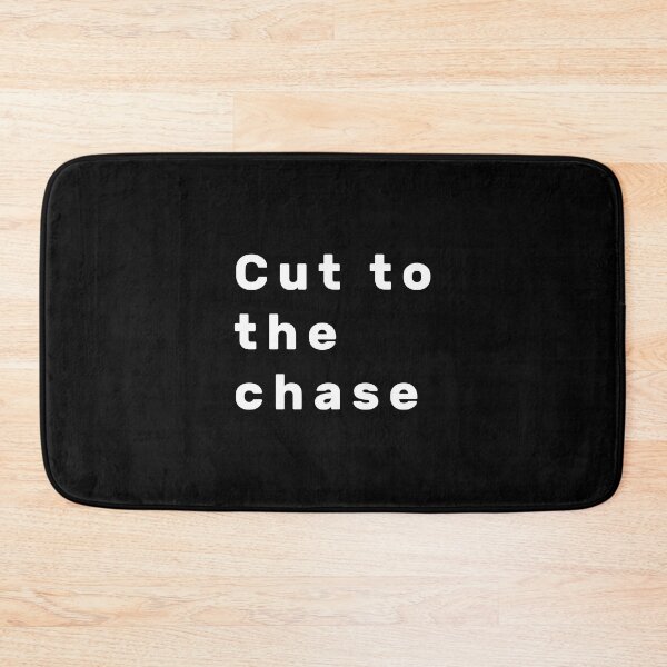 Item preview, Cut to the chase - White designed and sold by Parag's Travel Shop.