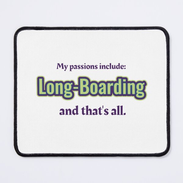 Item preview, Long-Boarding is my passion designed and sold by cooldesignsalot.