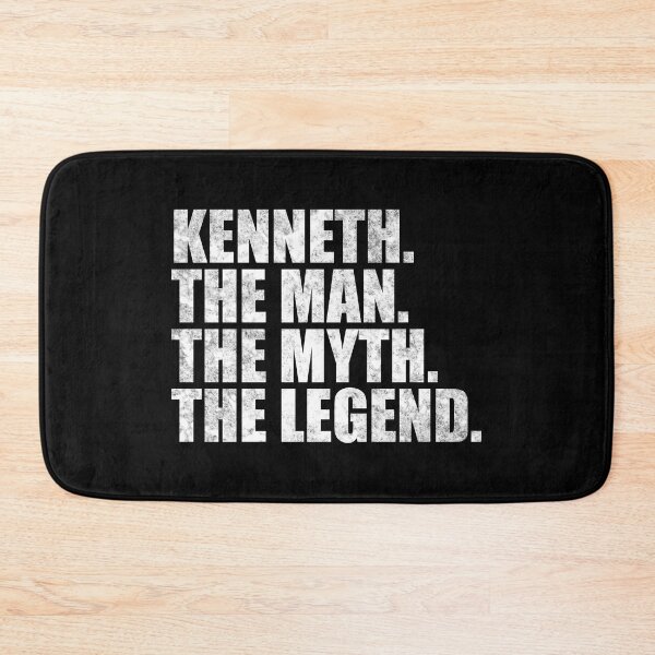 Item preview, Kenneth Name Kenneth The Man The Myth The legend designed and sold by Teelogic.