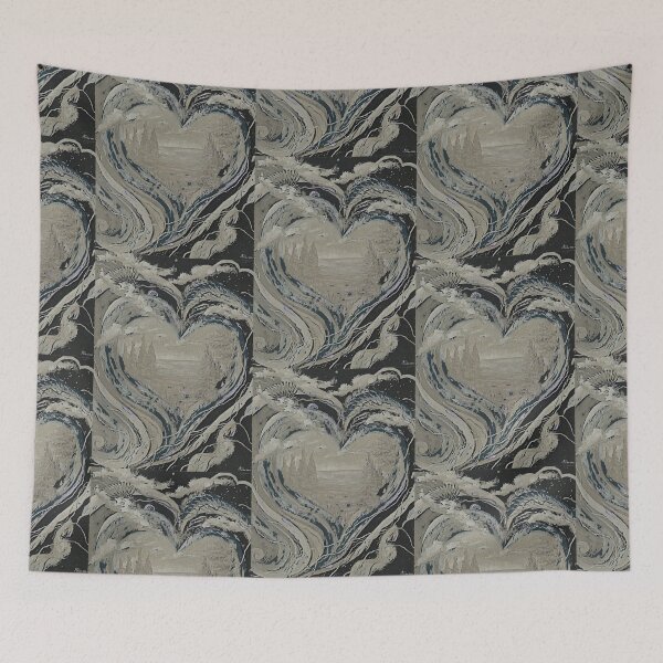 Item preview, Threads of the heart, edited oil painting, #27 designed and sold by MariDaniArt.