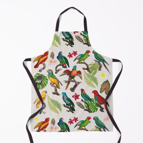 Item preview, Colorful Tropical Parrots, Leaves & Flowers  designed and sold by idovedesign.