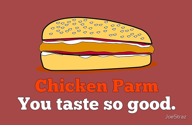 "Chicken parm you taste so good." Laptop Skins by JoeStraz | Redbubble