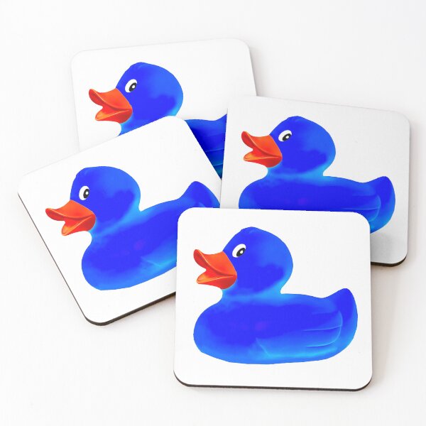 Item preview, Little blue duck with red beak designed and sold by Dalyndigital Photography.