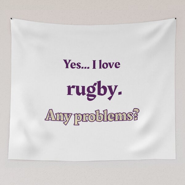 Item preview, I love Rugby designed and sold by cooldesignsalot.