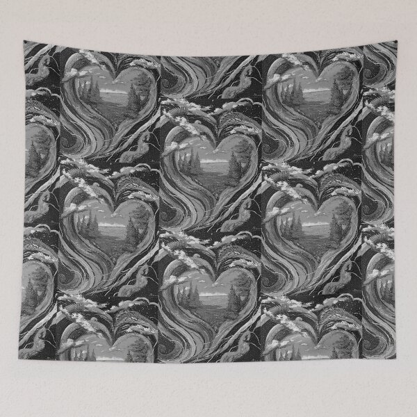 Item preview, Threads of the heart, edited oil painting, #26 designed and sold by MariDaniArt.