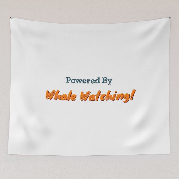 Item preview, Powered By Whale Watching designed and sold by cooldesignsalot.