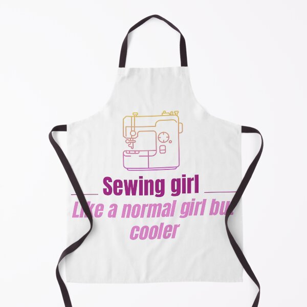Item preview, sewing girl designed and sold by TaxiFraise.