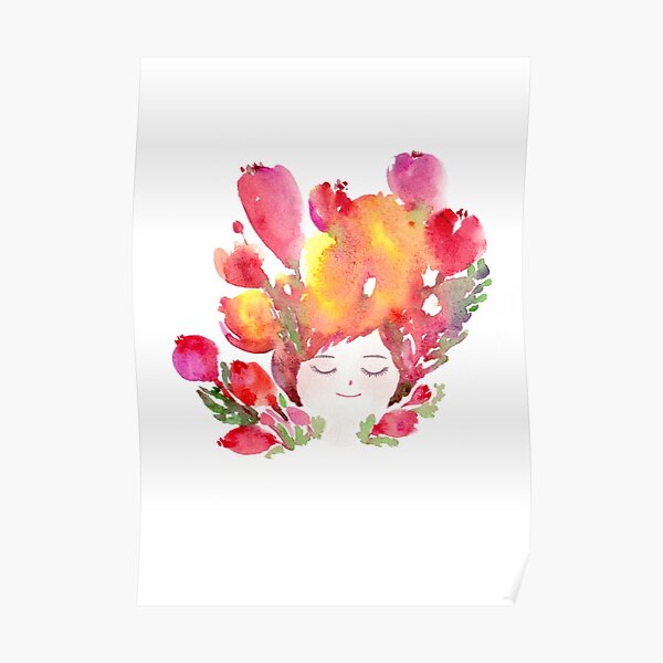 Dreaming about Flowers Poster
