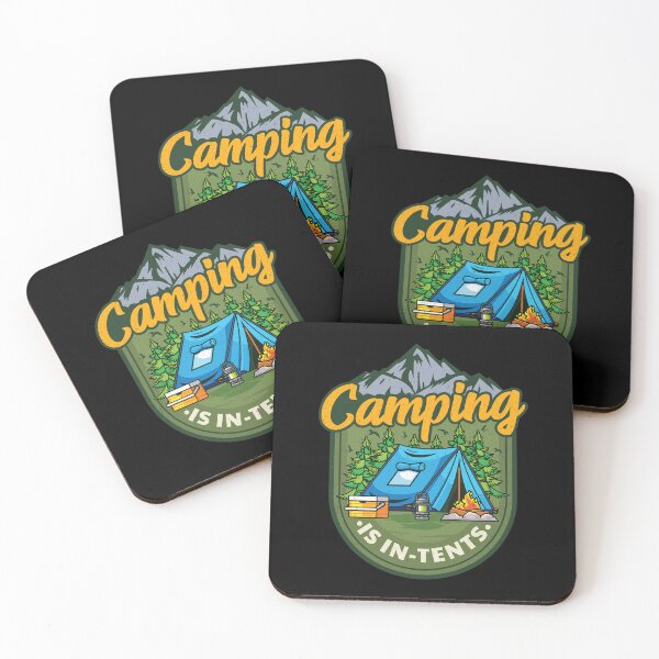 Item preview, Campsite Camper Camping People Camper Tent Mountain designed and sold by DoSt-997.