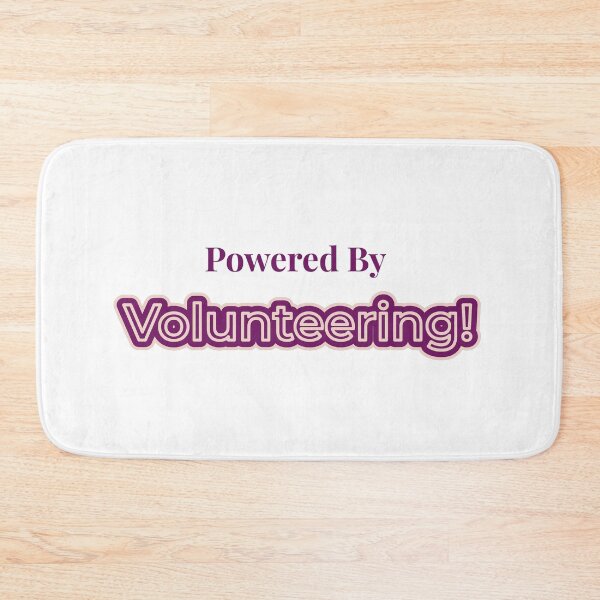 Item preview, Powered By Volunteering designed and sold by cooldesignsalot.