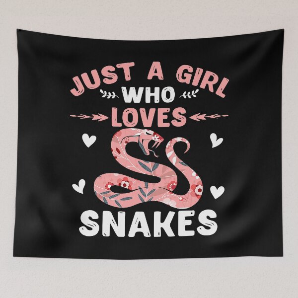 Item preview, Just A Girl Who Loves Snakes Animal Snake Lover designed and sold by xmjajd.