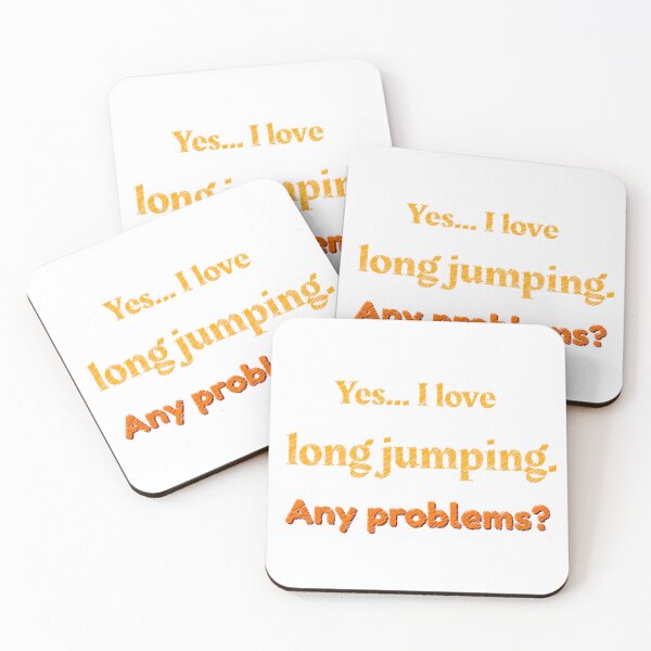 Item preview, I love Long Jumping designed and sold by cooldesignsalot.