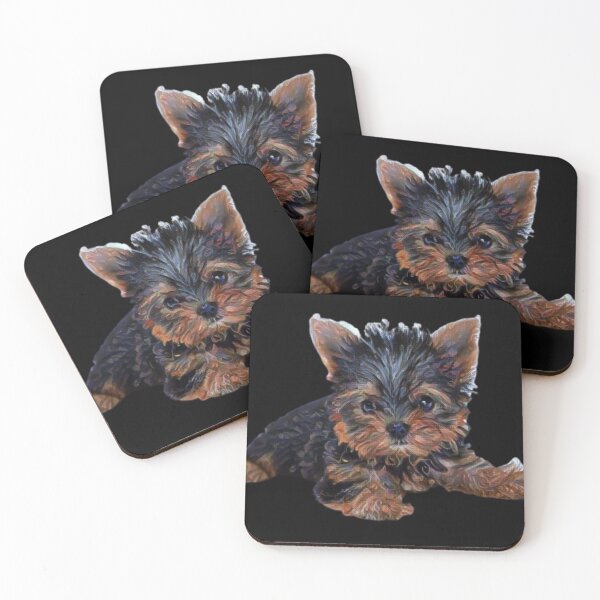 Item preview, Pastel Painted Yorkshire Terrier  designed and sold by FunPrint.