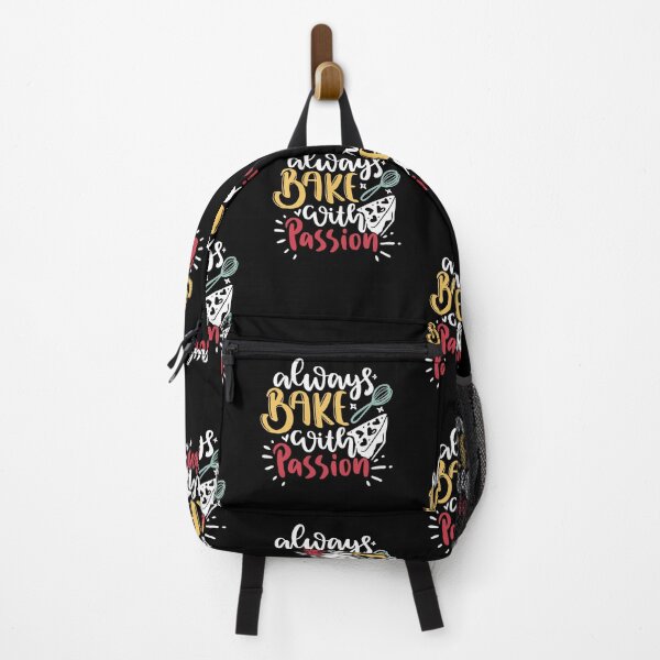 Item preview, Always bake with passion - Baking fun quotes designed and sold by epicmarketing.