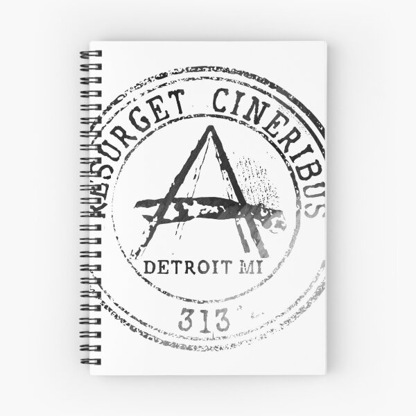 Aperçu de l'œuvre Timbre de passeport de Detroit créée et vendue par KnuckleTonic.