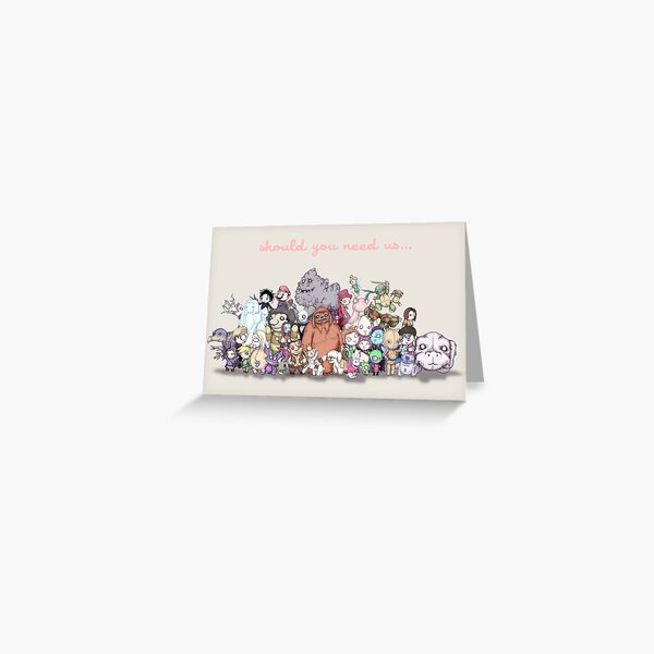 Should You Need Us (Super Extended) Greeting Card