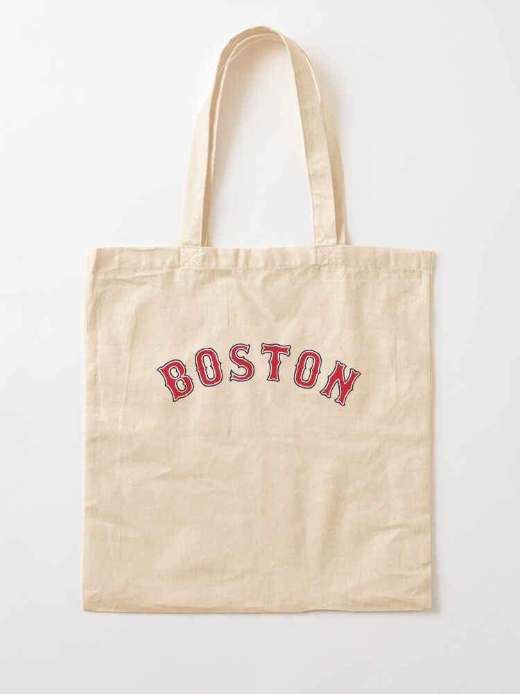 【INCHANT ME】Stitch Boston Tote Bag Boston_MBTA_subway_train_patte