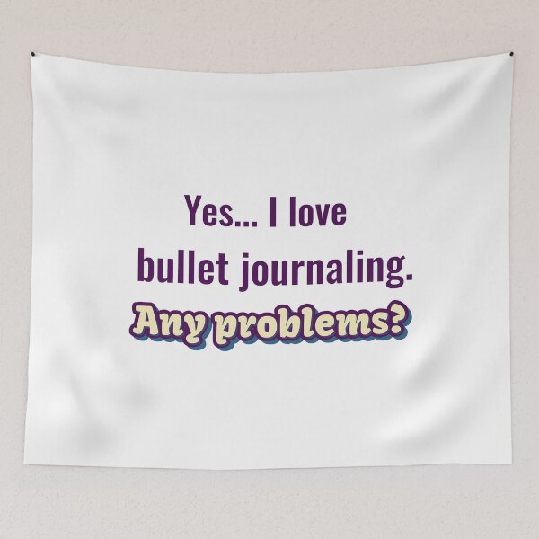Item preview, I love Bullet Journaling designed and sold by cooldesignsalot.