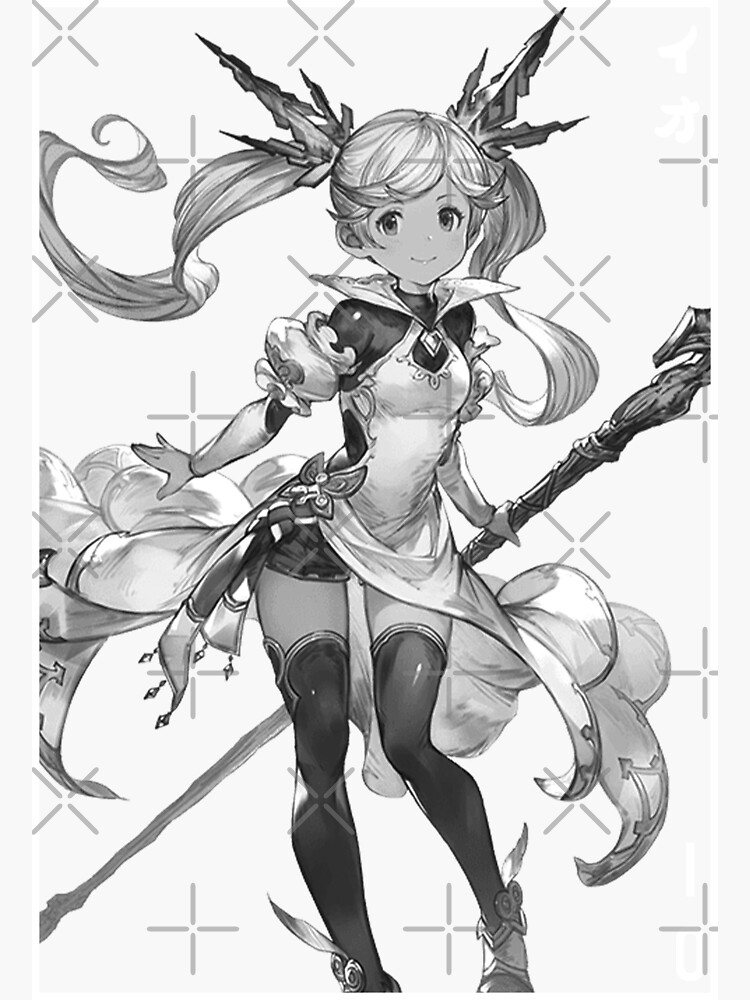 Narmaya, Granblue Fantasy The Animation Sticker for Sale by B-love