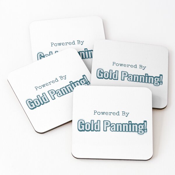 Item preview, Powered By Gold Panning designed and sold by cooldesignsalot.