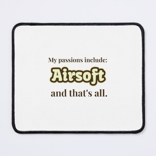 Item preview, Airsoft is my passion designed and sold by cooldesignsalot.