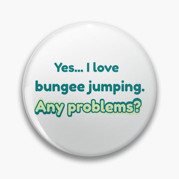 Item preview, I love Bungee Jumping designed and sold by cooldesignsalot.