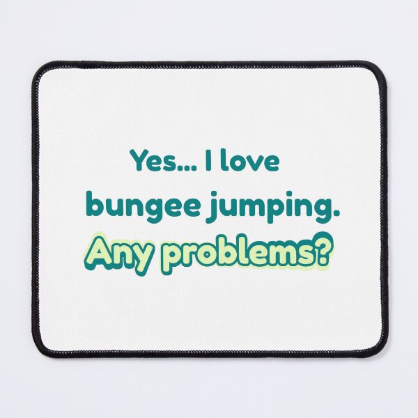 Item preview, I love Bungee Jumping designed and sold by cooldesignsalot.