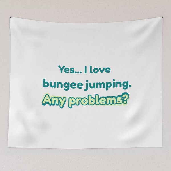 Item preview, I love Bungee Jumping designed and sold by cooldesignsalot.