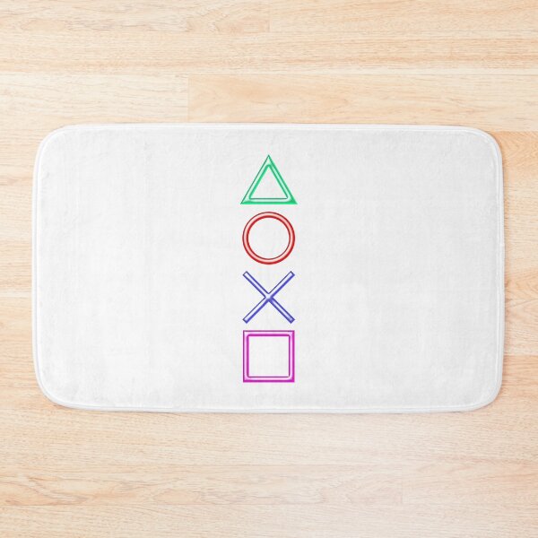Item preview, playstation buttons bright metal designed and sold by Black-White-art.
