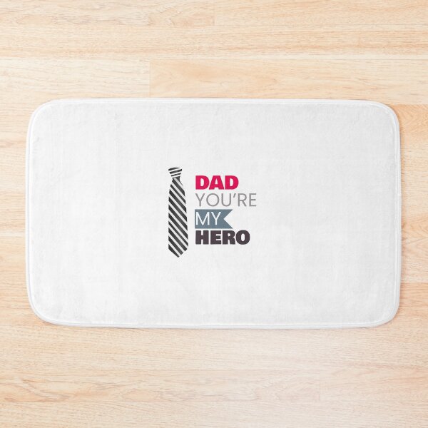 Item preview, dad you're my hero designed and sold by placeit.
